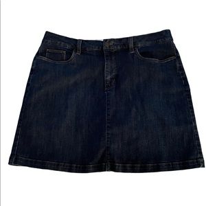 Blue Demin Skort